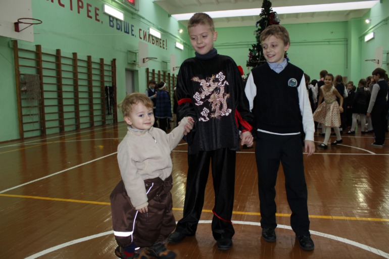 Поездка с классом в Дмитровку )  и школьная