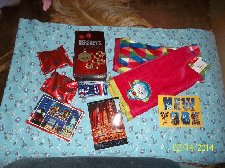 моя посылочка от Светика