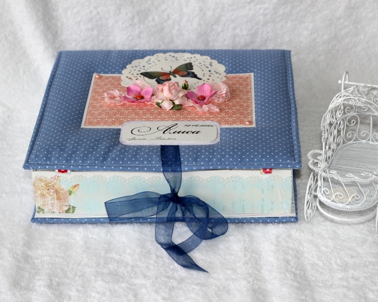 Коробочка "Мамины сокровища" для Алисы