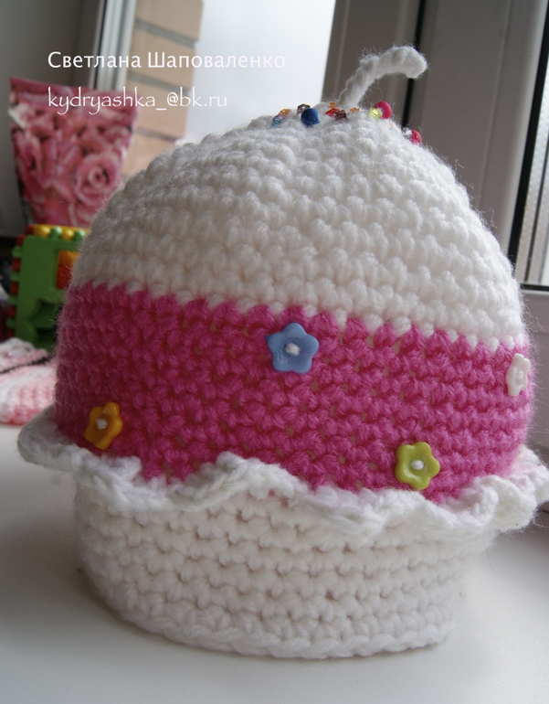 Шапки " пироженки"