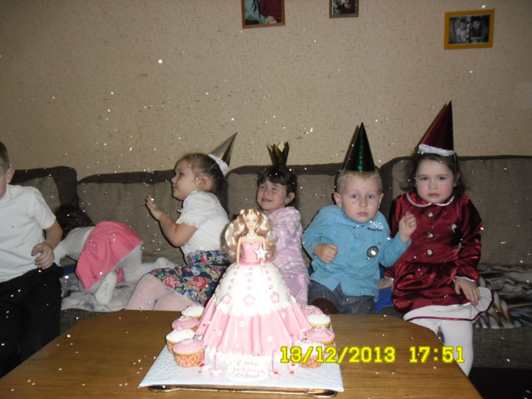 4 года моя доня большая!!!!!!