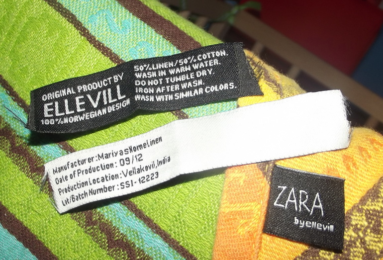 Зара триколоры: гринн и еллоу