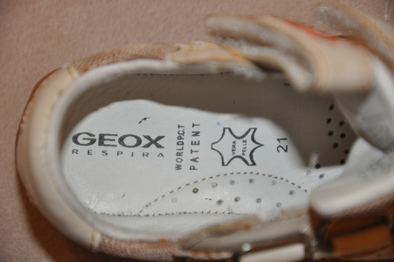 Кроссовки Geox Respira 21 размера 1500 руб.
