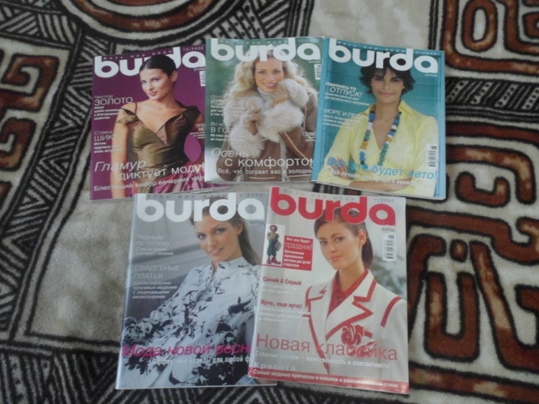 Обменяю журналы Бурда....
