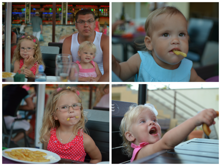 от улыбки хмурый день светлей:)