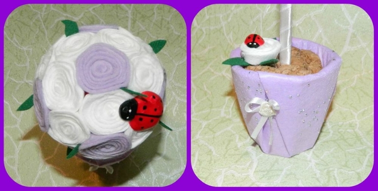 Деревца в подарочек.