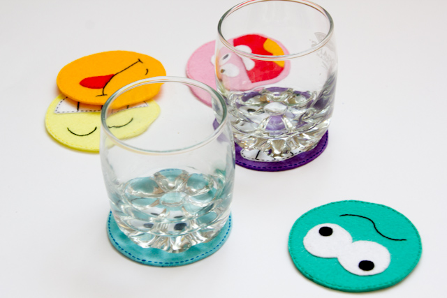 Набор подставок под чашки "Улыбнись"