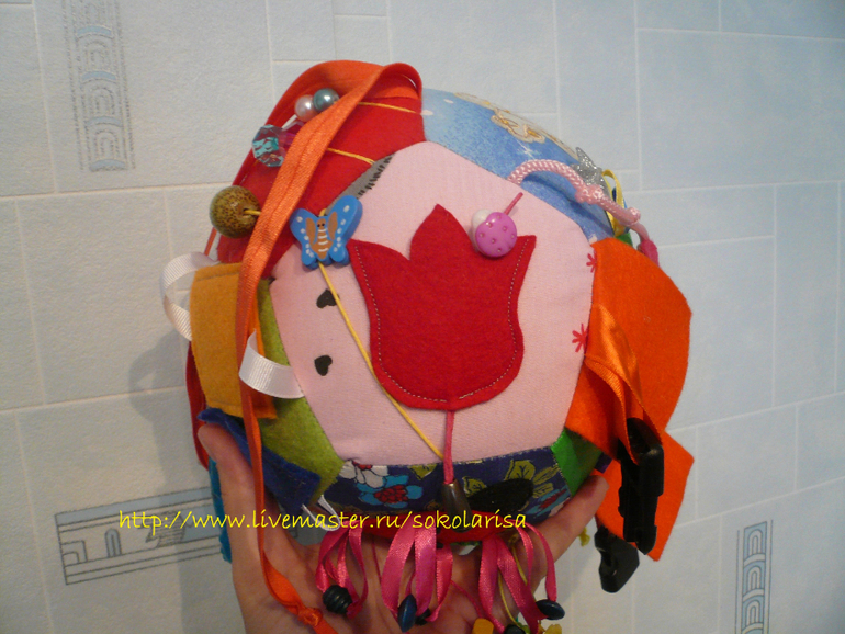 Развивающий мячик