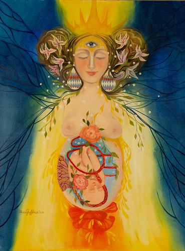 Разбираем необычные красивые беременные картиночки=)