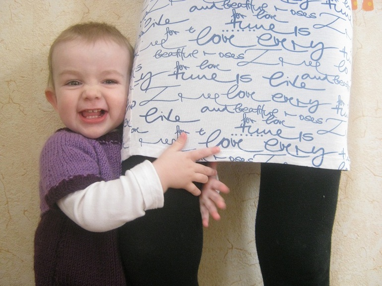 Полине 1год и 6 месяцев