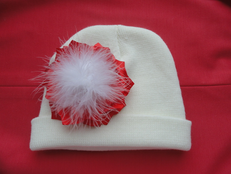 Цветочки для шапочек