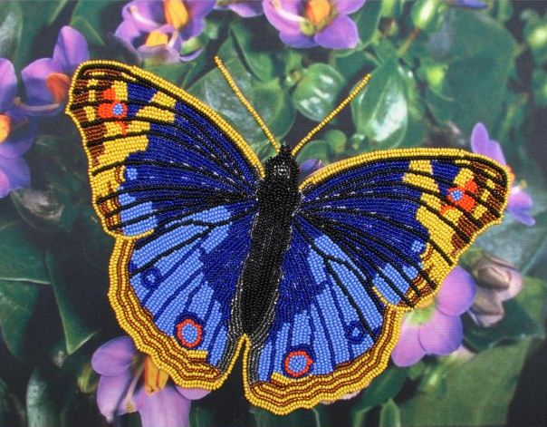 Вышивка лентами. Льняная сумка. МК