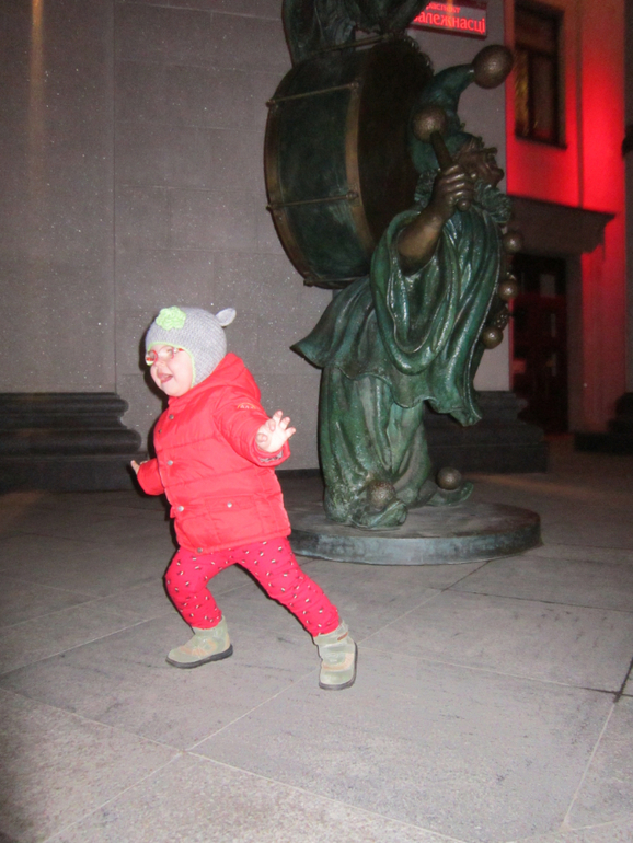 Наш первый поход в цирк!!!!