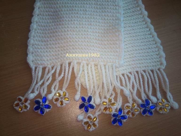 Цветы на снегу