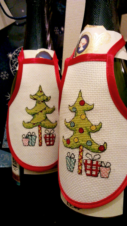 Фартук на шампанское