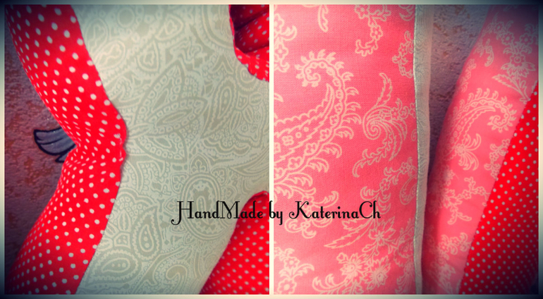 Интерьерные буквы-подушки "УЛЯ"