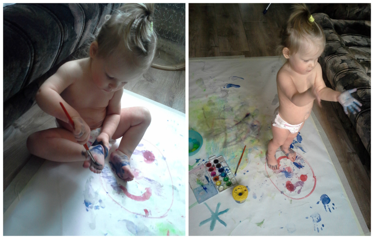 Рисуем льдом и прочие рисовательные занималки