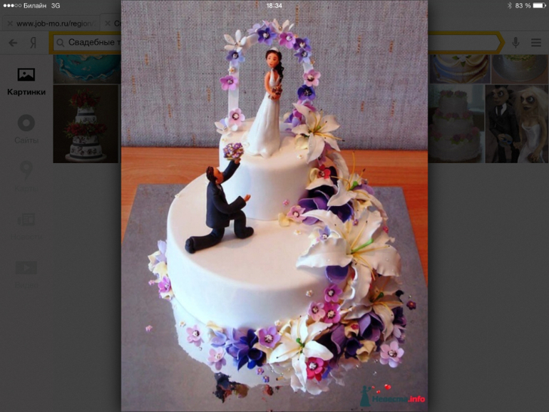 Торт на свадьбу помогите!