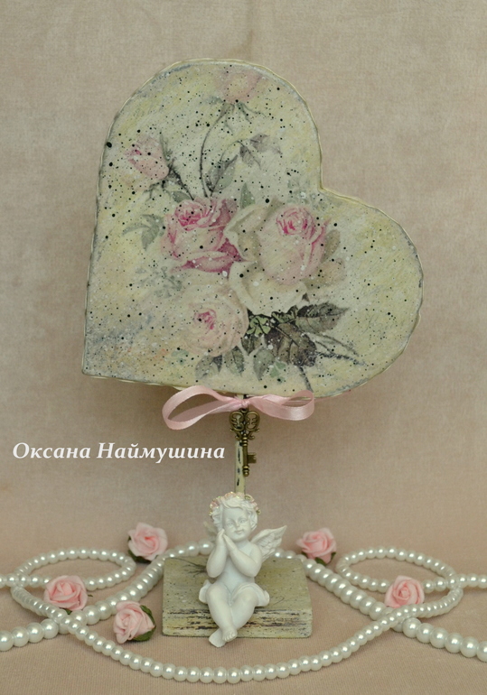 Интерьерное сердечко (двухстороннее)