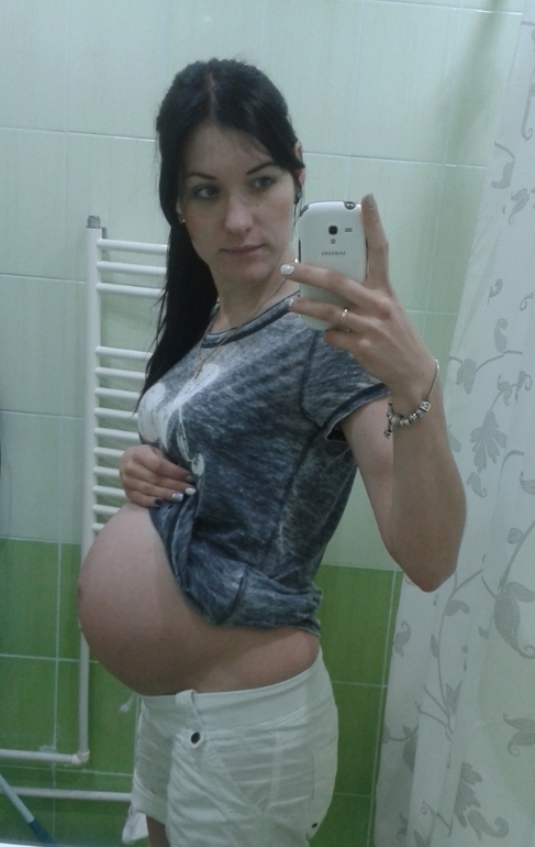 Глубоко беременная)))) будничное....