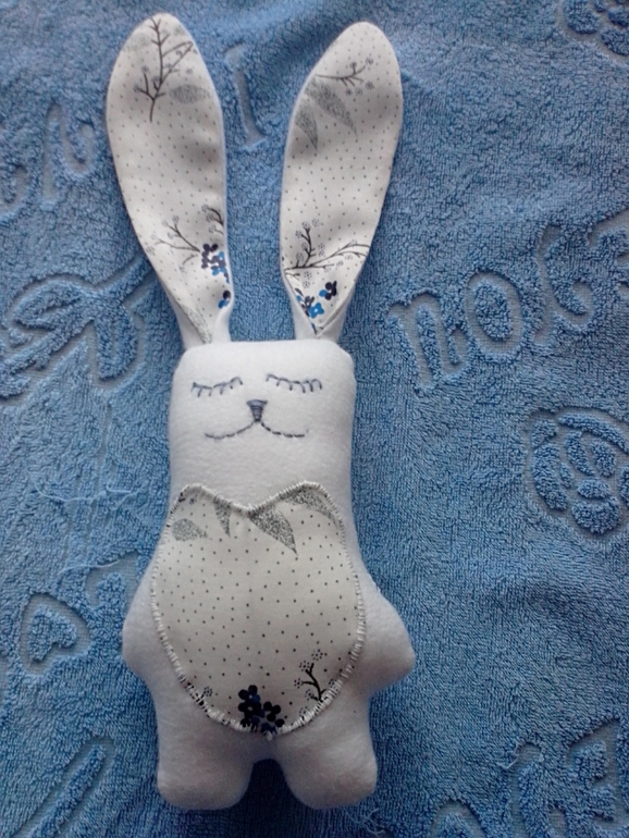 Сонный зайка сыну