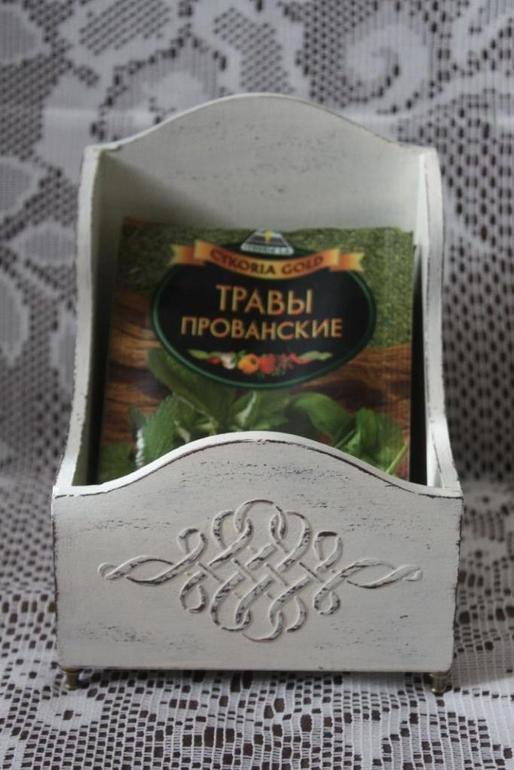 Кухонные принадлежности в технике декупаж