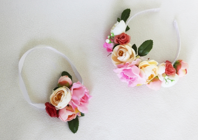 Цветочные ободки