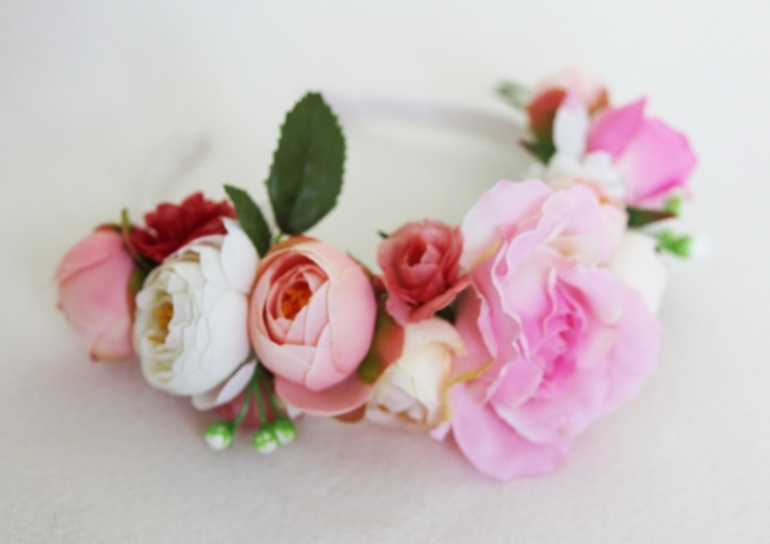 Цветочные ободки