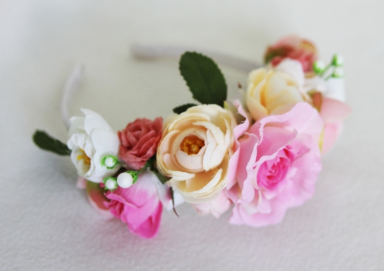 Цветочные ободки