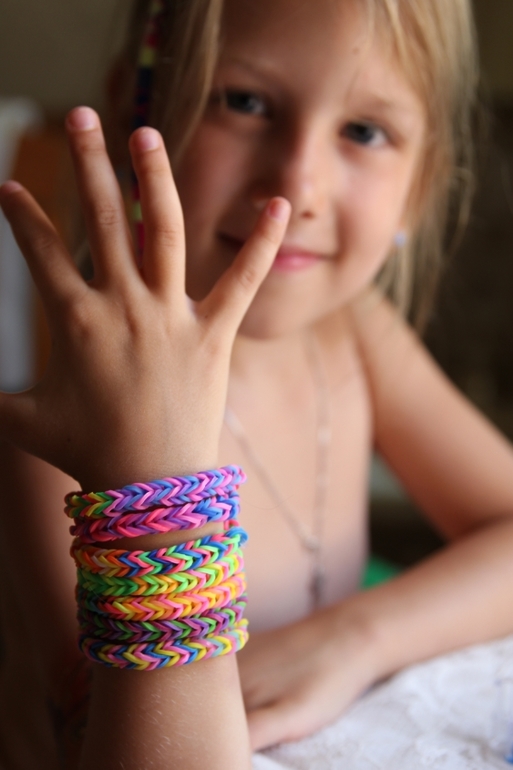 новое увлечение) loom bands