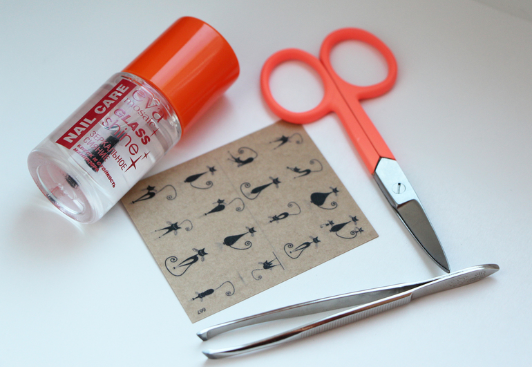 Украшаем маникюр / Фотодизайн кошки