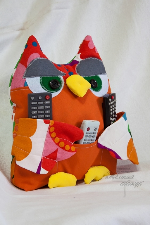 Подушка с карманами для мелочей