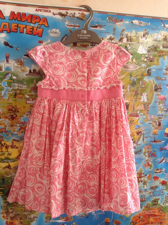 Летнее платье  Mothercare, р.86
