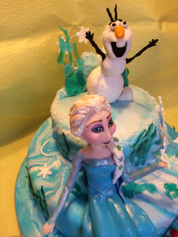 Эльза холодное сердце и  олаф