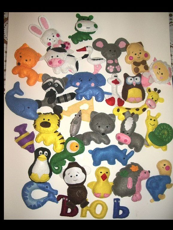 Азбука из фетра. Продается.