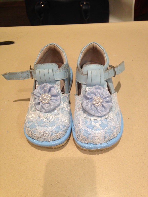 Обновление 2-х пар старой детской обуви