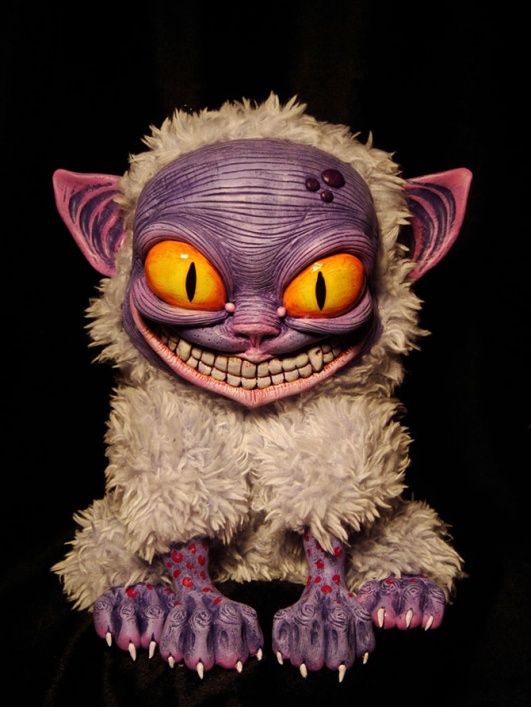 Жутко милые игрушки московской художницы.