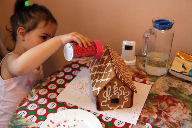 Пряничный имбирный домик