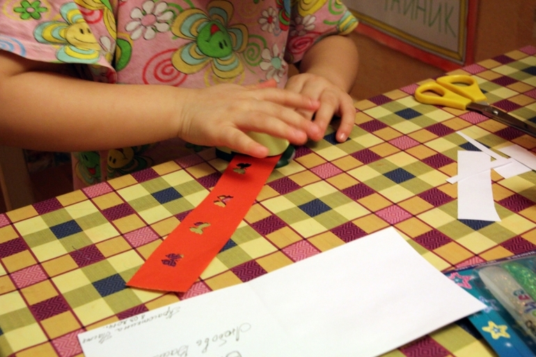 Открытки для воспитателей на 8 марта. МК от дочки.