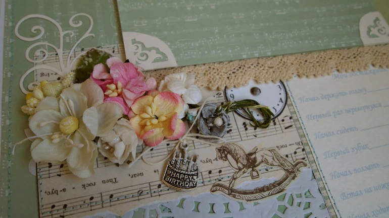 Альбом для маленького Миши