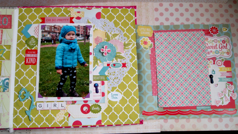 Альбом для испанской девчушки Анастасии