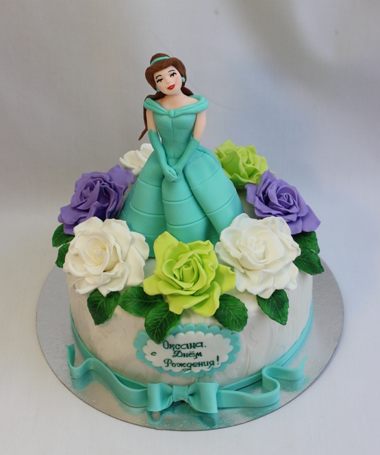 Торт с принцессой
