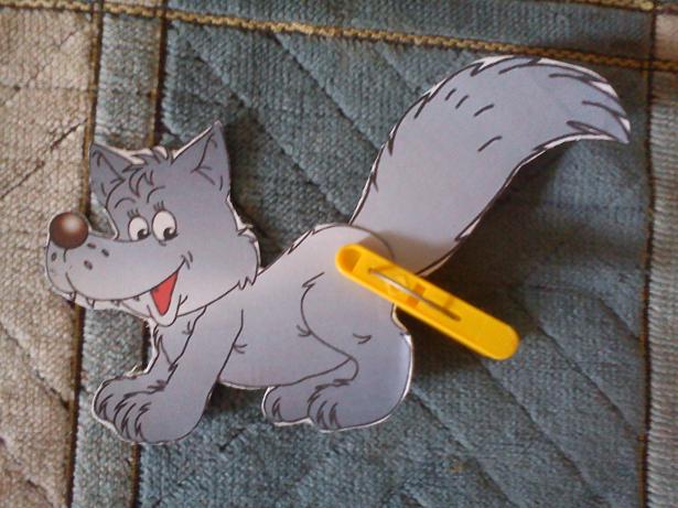 Лесные друзья. Волк.