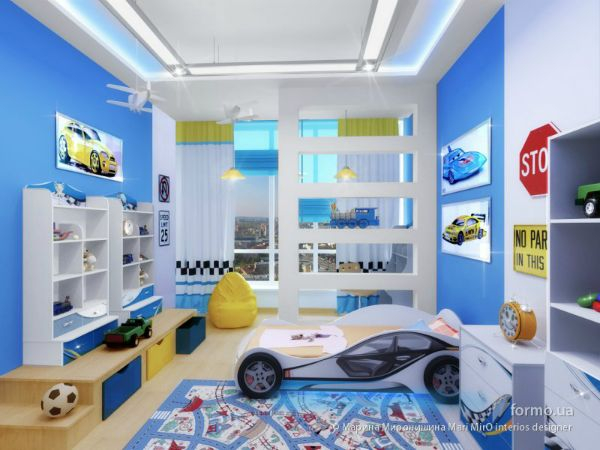 Мой маленький мир: комната юного гонщика