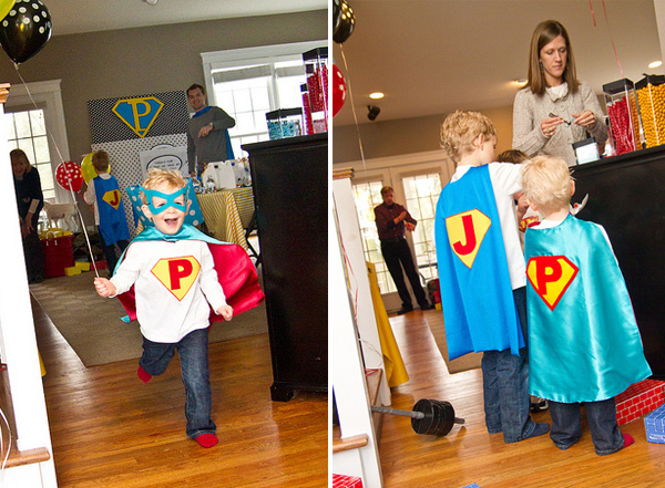 Little party: вечеринка супергероев