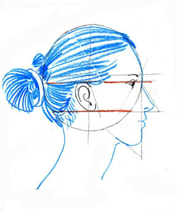 РИСУЕМ МАМИН ПОРТРЕТ. ЧАСТЬ 4