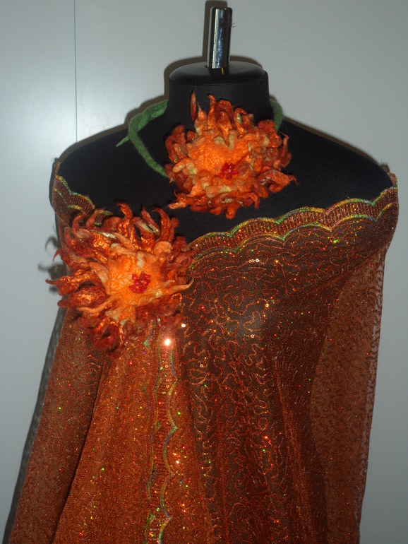 вот такой палантин сегодня получился