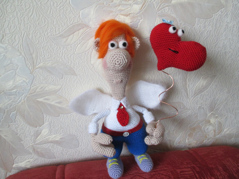 Валентин дарящий любовь.