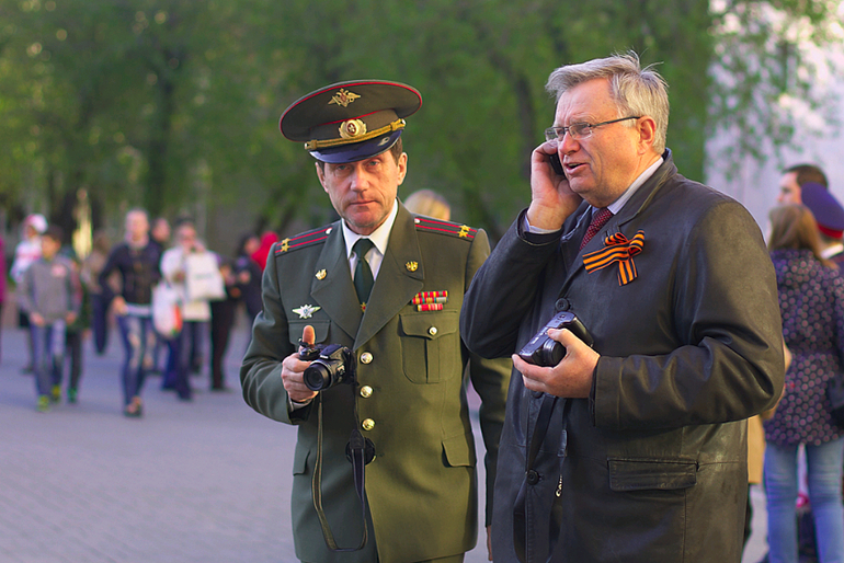 Сегодня у вечного огня...