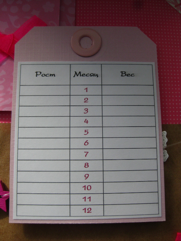 Альбом первого года жизни Алисы